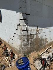 Helical Piers Installation