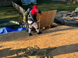 Bad Plywood Is Removed