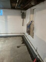 Walls in Basement Transformed