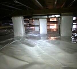 We Wrap the Piers to Eliminate Condensation