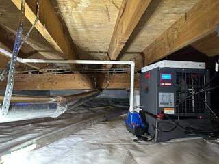 SaniDry Sedona Dehumidifier Circulates Dry Air