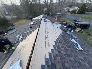 New Shingles Are Installed