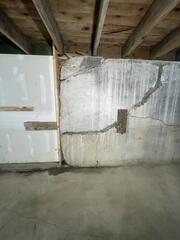 Cracked Foundation Wall