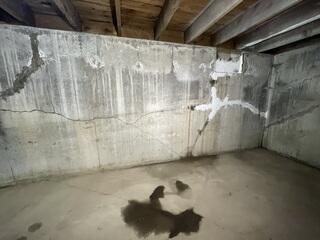 Cracked Foundation Wall