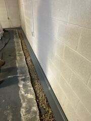 Installation of Interior Drainage System
