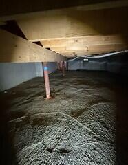 Old Rusted Lally Columns