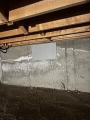 Newly Sealed Crawl Space Vent