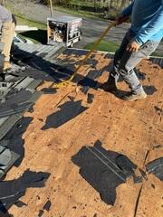 The Decking Is Exposed