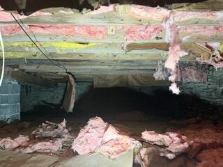Crawl Space Moisture Intrusion