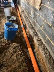 Crawl Space Drainage Solution In Hamilton, NJ