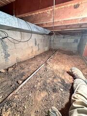 Before Galesburg, IL Crawl Space Encapsulation