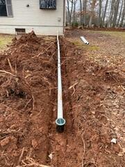 Discharge Line Installation