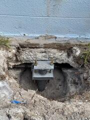 Complete Helical Pier Installation