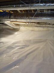 Encapsulated CleanSpace with Spray Foam Insulation