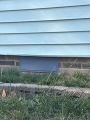 Vent Cover Installed