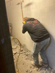 Creating the trenches