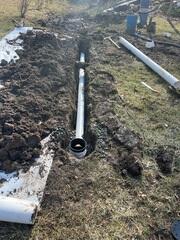 Discharge Line Installation