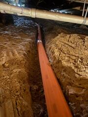 Crawl Space Drainage System
