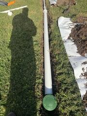 Exterior Drainage Pipe