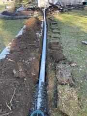 Discharge Line Installation
