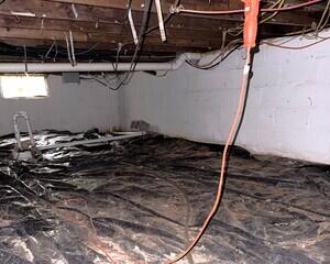 A Dirt Filled, Nasty Crawl Space
