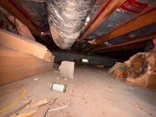 Wet Crawl Space