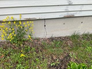Foundation Wall Crack
