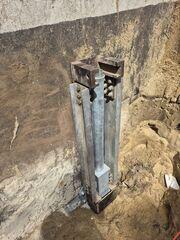 Push Piers Driven into Durable Soil