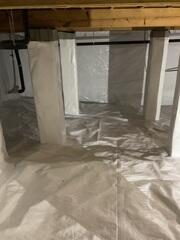 A Crawl Space CleanSpace Encapsulation