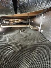 Drainage Matting Installed