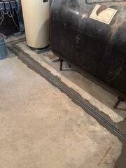 Surface Drainage with Radon Seal