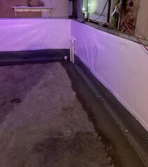 Finished Perimeter Drainage System