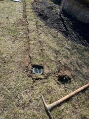 Buried Discharge Line