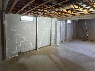 After Waverly, IA Wall Stabilization