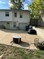 Cracked Concrete Patio