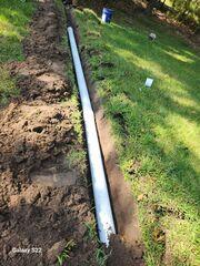 Buried Discharge Line Installation