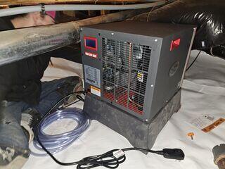 During Installation - SaniDry Sedona