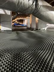 Drainage Matting Installed