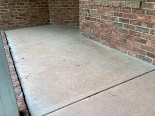 Settling Porch Along Outer Edges