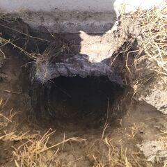 Helical Pier Installation Prep