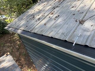 Gutters are reenforced