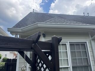 Back of house new gutters