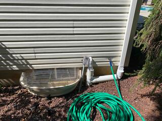 Egress Window And IceGuard Discharge Line