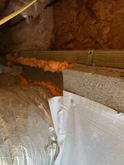 Vents Sealed with SilverGlo Panels