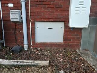 New Crawl Space Door