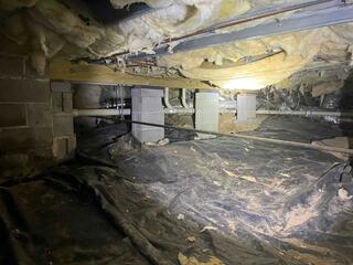 Sagging Insulation is Not Effective