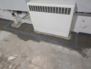 TrenchDrain Basement Surface Drainage