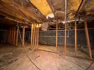 Weakened Support Beams