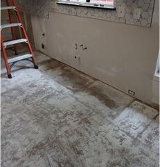 Full Floor Demolition and Preparation for Tile Installation in Allen, TX - Water Damage Restoration