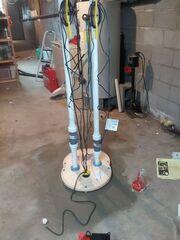 TripleSafe Sump Pump System - During Installation